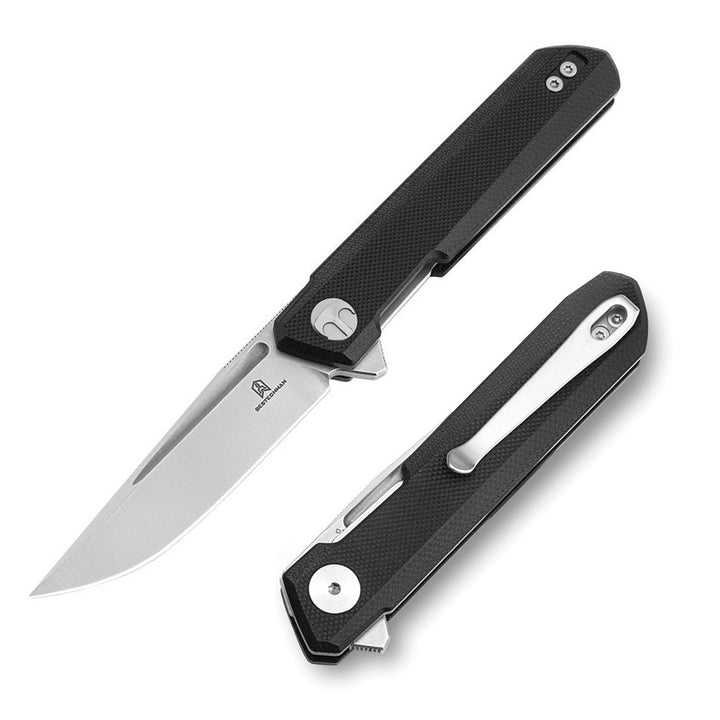 Bestech Mini Dundee Linerlock Pocket Knife D2 2.92"