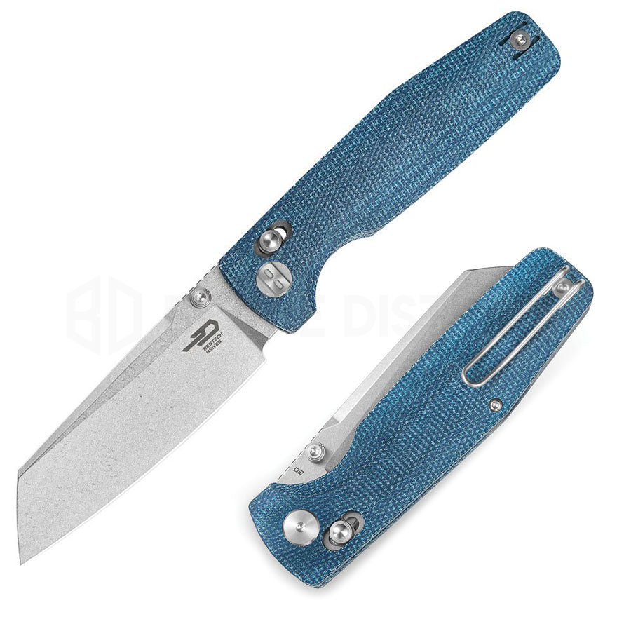 bestech-slasher-3.5-silver-blue-micarta