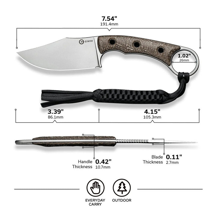 civivi-midwatch-fixed-blade