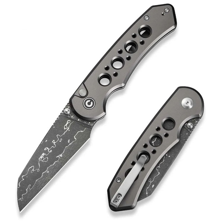 Civivi Pragma Prime Pocket Knife 14C28N/Damascus 3.49"