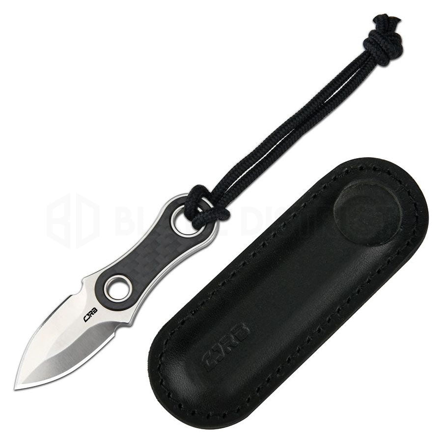 cjrb-knap-fixed-blade-silver-carbon