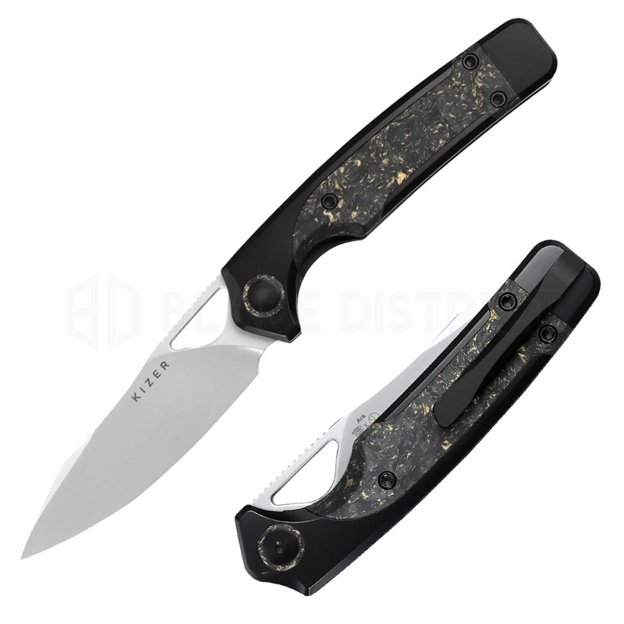 kizer-ara-s45vn-gold-flake-carbon-fiber