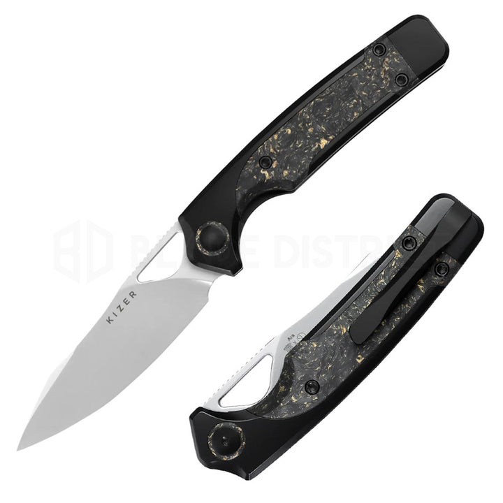 kizer-ara-s45vn-gold-flake-carbon-fiber