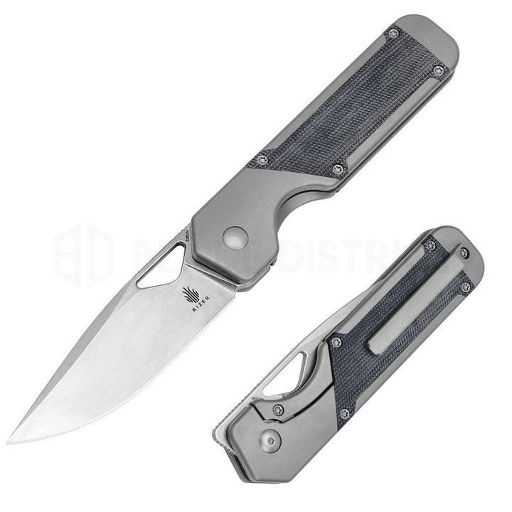 kizer-militaw-titanium-s35vn-micarta