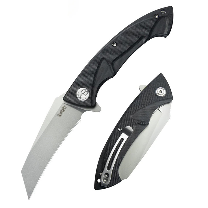 kubey-anteater-nest-knife-silver-black