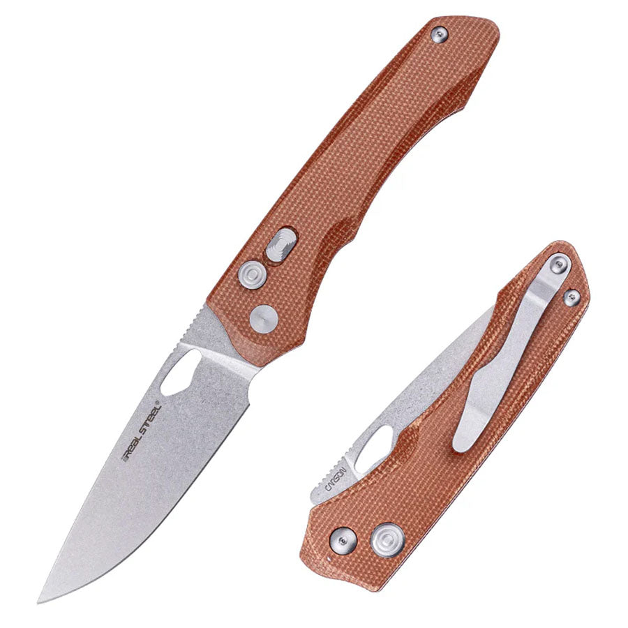 real-steel-griffin-pro-knife-silver-brown-micarta
