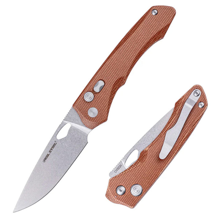 real-steel-griffin-pro-knife-silver-brown-micarta