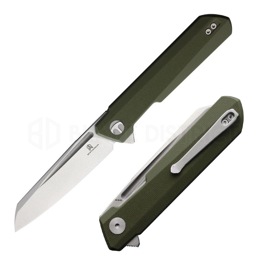 bestech-dundee-magnacut-silver-od-green-g10