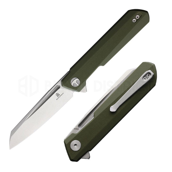 bestech-dundee-magnacut-silver-od-green-g10
