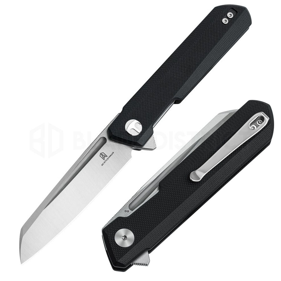 Bestech Dundee Linerlock Pocket Knife D2 3.5"