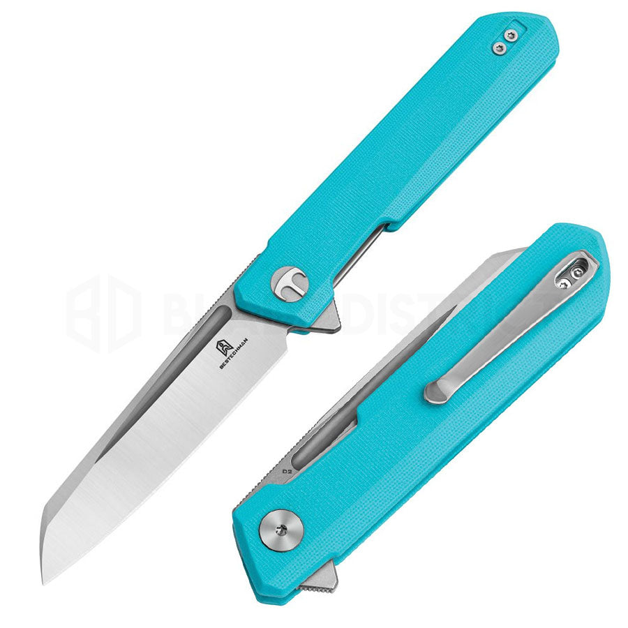 Bestech Dundee Linerlock Pocket Knife D2 3.5"