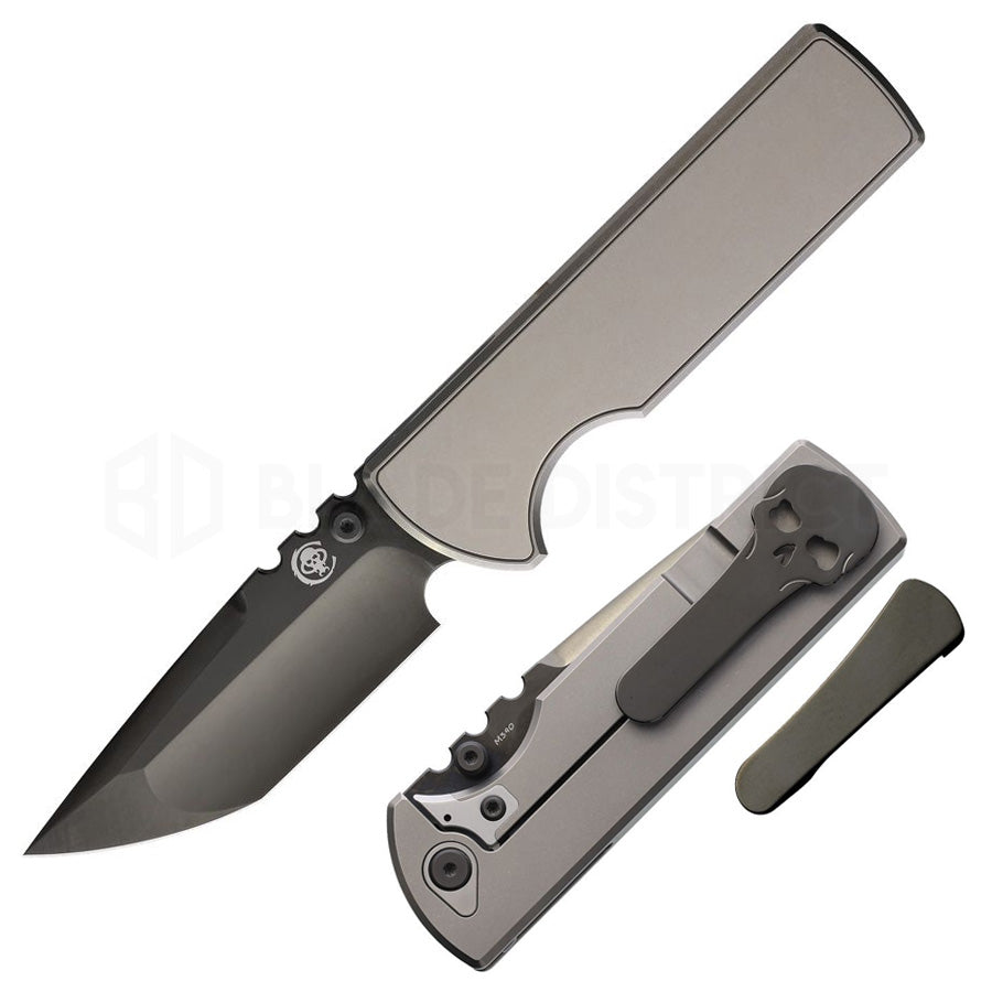 chaves knives ntak integral gray titanium dlc drop point
