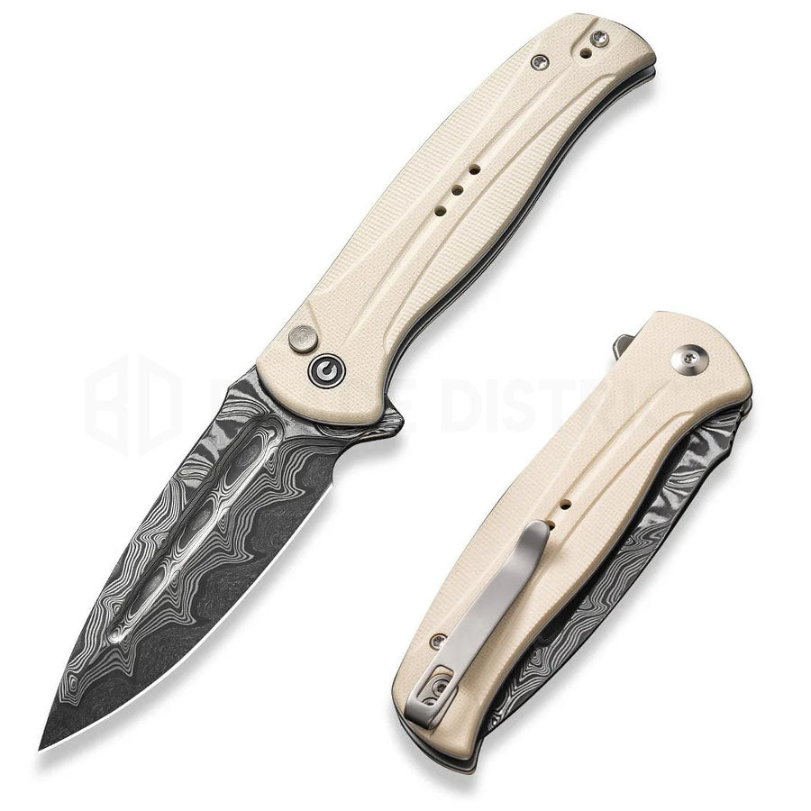 civivi-incindie-knife-damascus-ivory-g10