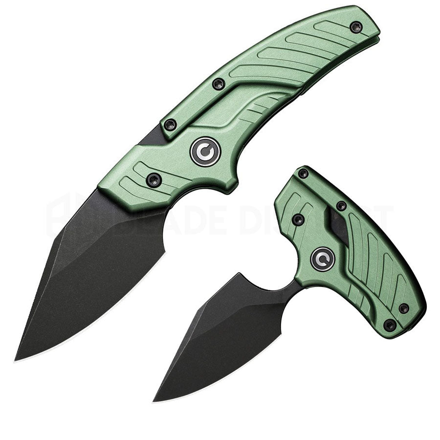 civivi-typhoeus-green-aluminum-knife-dagger
