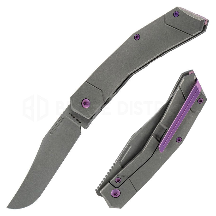 Jack Wolf Knives Bionic Jack Titanium Frame Lock S90V 3.28