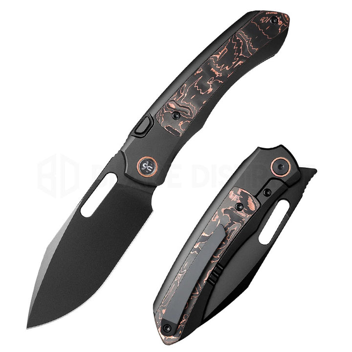 remette rt orca dlc copper foil carbon fiber edc knife
