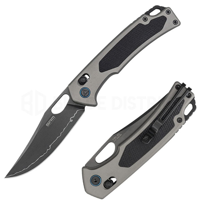 srm-9203-ambi-lock-black-silver-aluminum