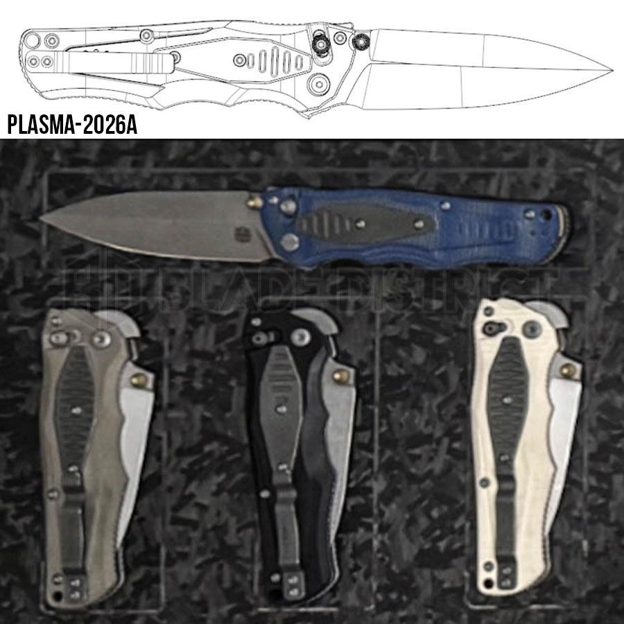 thermal tactical Plasma 2026A knife