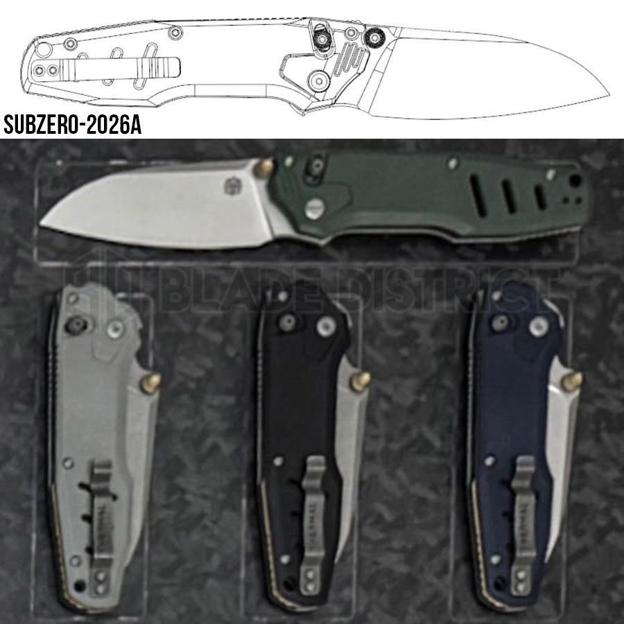 thermal tactical Subzero 2026A knife