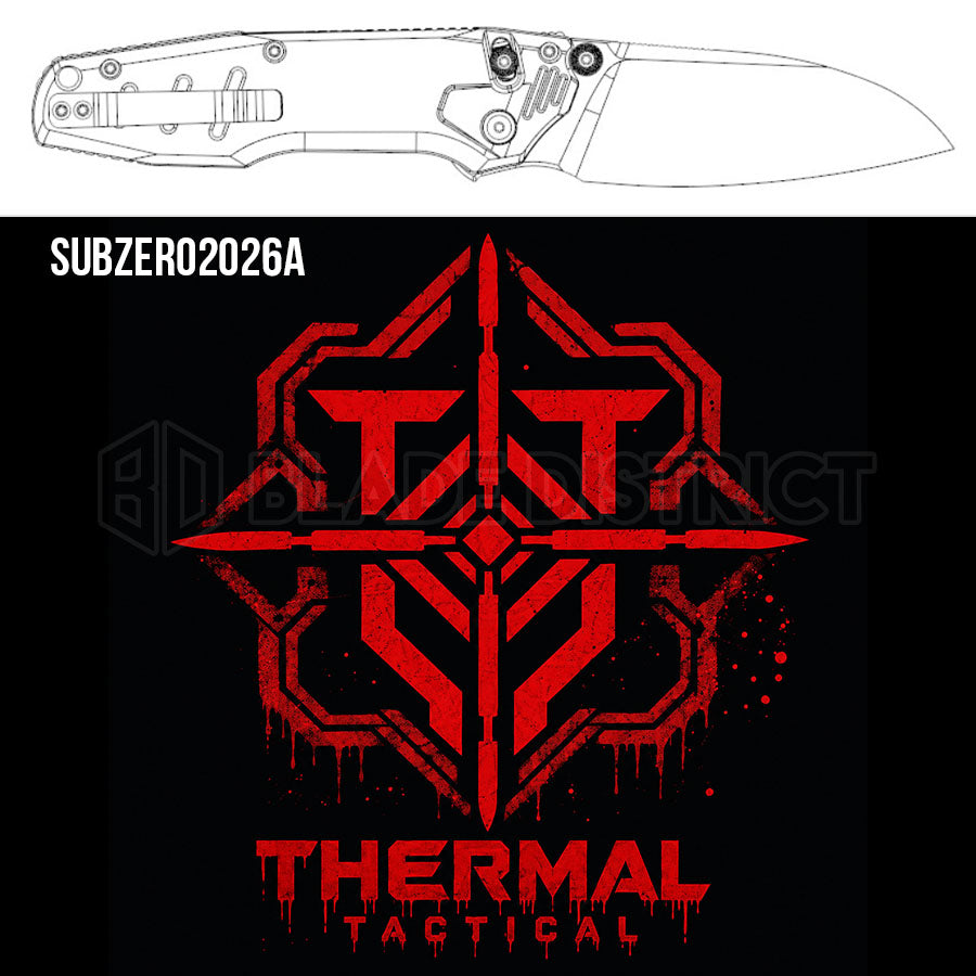 thermal tactical Subzero 2026A pocket knife