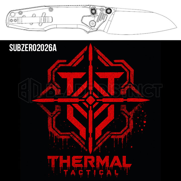 thermal tactical Subzero 2026A pocket knife