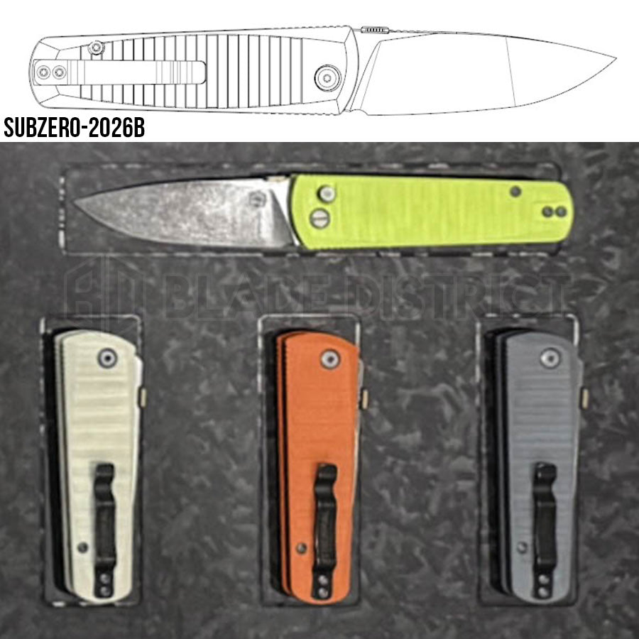 thermal tactical Subzero 2026B knife