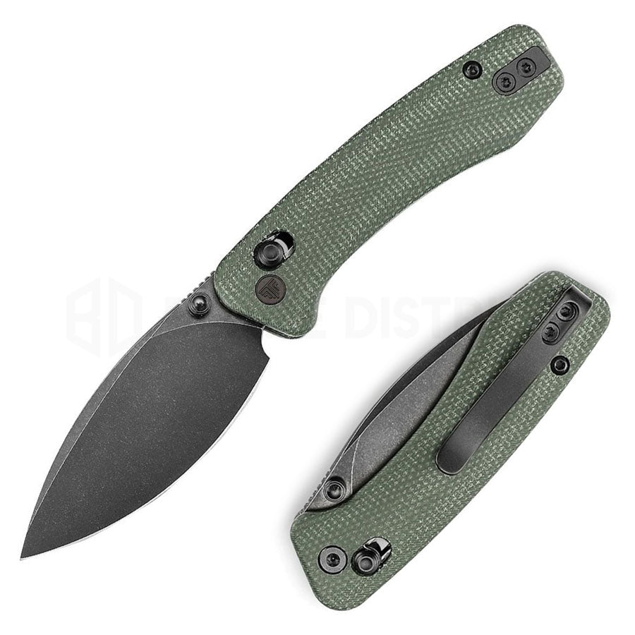 trivisa-koala-black-green-micarta