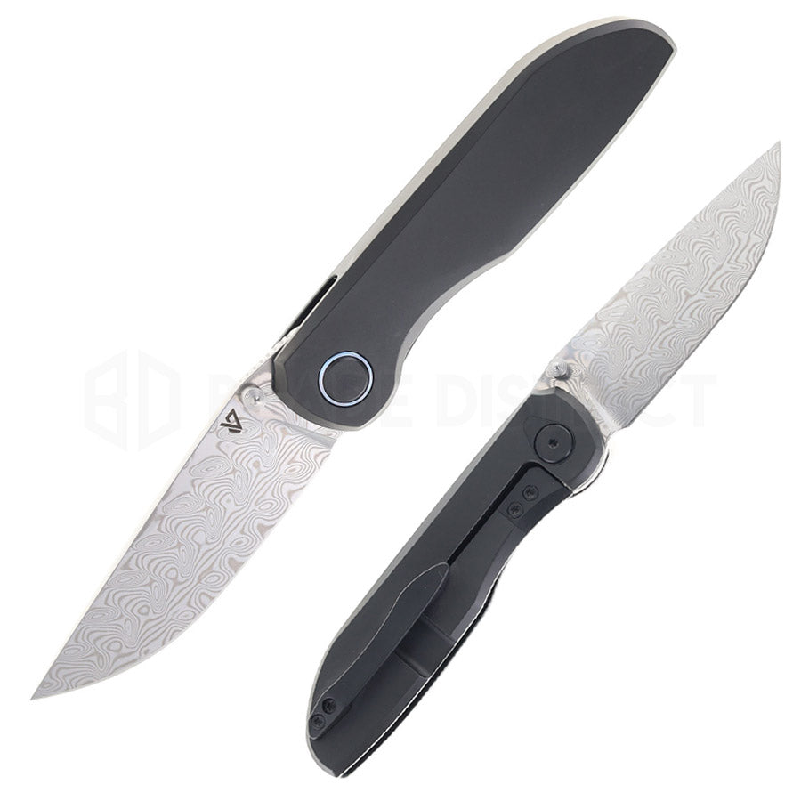 vanguard cheetah integral titanium black damascus