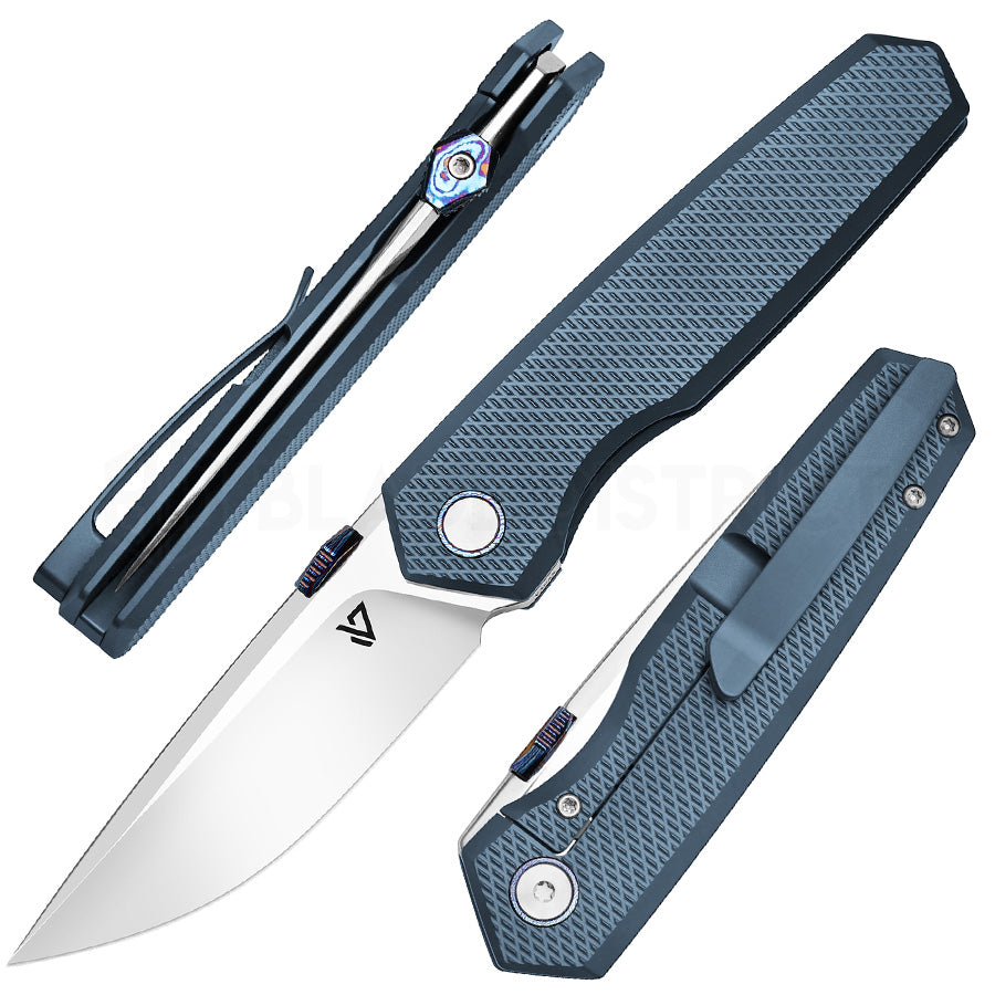 vanguard jaeger semi mirror blue titanium