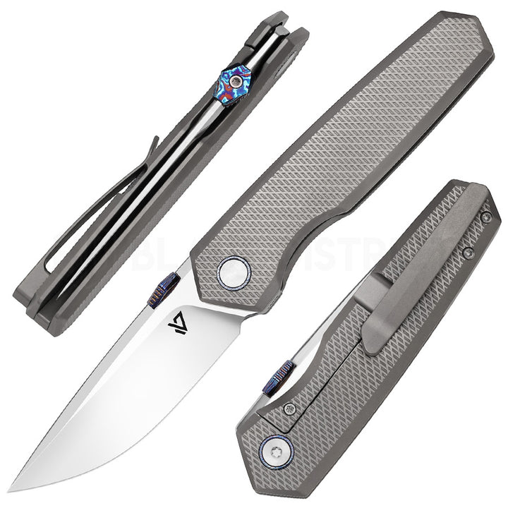 vanguard jaeger super mirror polish gray titanium